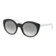 Ralph Lauren RL8104W Single Vision Prescription Sunglasses RL8104W-548532-52 - Lens Diameter 52 mm, Frame Color Black