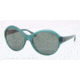 Ralph Lauren RL8111 Single Vision Prescription Sunglasses RL8111-544671-59 - Lens Diameter 59 mm, Frame Color Shiny Green