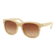 Ralph Lauren RL8141 Sunglasses 53053B-56 - Bone Frame, Gradient Brown Lenses