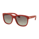 Ralph Lauren RL8141 Sunglasses 53103C-56 - Red Frame, Grey Gradient Lenses