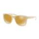 Ralph Lauren RL8141 Sunglasses 56467P-56 - Cream Horn Frame, Brown Mirror Gold Lenses