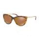 Ralph Lauren RL8160 Sunglasses 5615F9-56 - Gold Havana Frame, Bronze Mirror Lenses