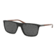 Ralph Lauren RL8161 Single Vision Prescription Sunglasses, 58mm, Black, RL8161-500187-58-SV