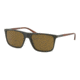 Ralph Lauren RL8161 Single Vision Prescription Sunglasses, 58mm, Olive Vintage Effect, RL8161-558573-58-SV