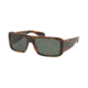 Ralph Lauren RL8163P Sunglasses 501752-57 - Havana Jerry Frame, Dark Green Lenses