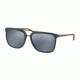 Ralph Lauren RL8164 Sunglasses 5635Y6-58 - Matte Grey Frame, Matte Mirror Grey Lenses