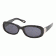 Ralph RA5029 Sunglasses with No-Line Progressive Rx Prescription Lenses, Select Frame Color / Lens Diameter Black Frame / 52 mm Prescription Lenses