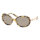 Ralph RA 5030 Sunglasses Styles Spotty Tortoise Frame / Green Lenses, 504-71-5417