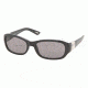 Ralph RA5043 Progressive Sunglasses - Black Frame / 56 mm Prescription Lenses, 501-87-5617