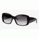 Ralph RA5086 Sunglasses with No-Line Progressive Rx Prescription Lenses, Select Frame Color / Lens Diameter Black Frame / 58 mm Prescription Lenses