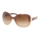 Ralph RA5106 Bifocal Sunglasses, Brown Gradient Frame / 57 mm Prescription Lenses, 858 13 5718