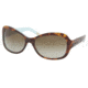 Ralph RA5109 Progressive Sunglasses, Light Tort/Turquoise Frame / 61 mm Prescription Lenses, 601 13 6118