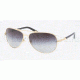 Ralph RA4077 RA4077 Progressive Prescription Sunglasses RA4077-106-11-6113 - Lens Diameter 61 mm, Frame Color Gold