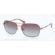 Ralph RA4105 Sunglasses 104/62-58 - Shiny Brown Frame, burgundy gradient polarized Lenses