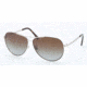 Ralph RA4109 Progressive Prescription Sunglasses RA4109-3011T3-59 - Lens Diameter 59 mm, Frame Color Shiny Silver/brown