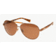 Ralph RA4110 Bifocal Prescription Sunglasses RA4110-303883-57 - Lens Diameter 57 mm, Frame Color Shiny Brown/orange Tortoise