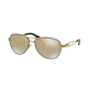 Ralph RA4115 Progressive Prescription Sunglasses RA4115-31006E-58 - Lens Diameter 58 mm, Frame Color Black/Gold