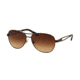 Ralph RA4115 Progressive Prescription Sunglasses RA4115-310113-58 - Lens Diameter 58 mm, Frame Color Satin Brown