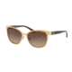 Ralph RA4118 Sunglasses 313913-54 - Gold/Dark Tortoise Frame, Dark Brown Gradient Lenses