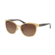Ralph RA4118 Sunglasses 3139T5-54 - Gold/Dark Tortoise Frame, Brown Gradient Polarized Lenses