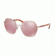 Ralph RA4124 Progressive Prescription Sunglasses RA4124-90951T-60 - Lens Diameter 60 mm, Frame Color Shiny Light Rose