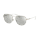 Ralph RA4126 Progressive Prescription Sunglasses RA4126-93626G-57 - Lens Diameter 57 mm, Frame Color Silver