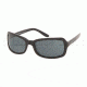 Ralph RA5012 Bifocal Sunglasses Black Frame w/ Gray 56 mm Diameter Lenses, 501-87-5618