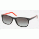 Ralph RA5084 SV Prescription Sunglasses Black/Red Frame / 52 mm Prescription Lenses, 607-11-5217
