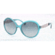 Ralph RA5172 Single Vision Prescription Sunglasses RA5172-11474U-55 - Lens Diameter 55 mm, Lens Diameter 55 mm, Frame Color Translucent Turquoise