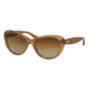 Ralph RA5189 Single Vision Prescription Sunglasses RA5189-1026T5-56 - Lens Diameter 56 mm, Frame Color Brown