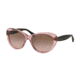 Ralph RA5189 Single Vision Prescription Sunglasses RA5189-137614-56 - Lens Diameter 56 mm, Frame Color Wine/Satin Dark Tortoise