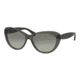 Ralph RA5189 Single Vision Prescription Sunglasses RA5189-138311-56 - Lens Diameter 56 mm, Frame Color Grey/Satin Black