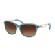 Ralph RA5199 Progressive Prescription Sunglasses RA5199-145413-57 - Lens Diameter 57 mm, Frame Color Blue/White