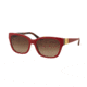 Ralph RA5208 Single Vision Prescription Sunglasses RA5208-151213-55 - Lens Diameter 55 mm, Frame Color Red Tortoise