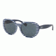 Ralph RA5212 Progressive Prescription Sunglasses RA5212-315887-58 - Lens Diameter 58 mm, Frame Color Navy Stripe/navy
