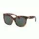 Ralph RA5213 Sunglasses 316071-55 - Tortoise Frame, Green Solid Lenses