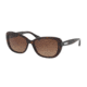 Ralph RA5215 Single Vision Prescription Sunglasses RA5215-1378T5-57 - Lens Diameter 57 mm, Frame Color Dark Tortoise