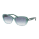 Ralph RA5215 Single Vision Prescription Sunglasses RA5215-316979-57 - Lens Diameter 57 mm, Frame Color Teal Gradient/teal