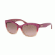 Ralph RA5218 Sunglasses 158014-55 - Purple Gradient/purple Frame, Brown Rose Gradient Lenses