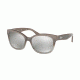 Ralph RA5218 Sunglasses 15826G-55 - Grey Gradient/grey Frame, Silver Mirror Lenses