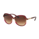 Ralph RA5220 Sunglasses 158313-57 - Burgundy Gradient/burgundy Frame, Brown Gradient Lenses