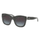 Ralph RA5225 Progressive Prescription Sunglasses RA5225-16318G-49 - Lens Diameter 49 mm, Frame Color Black Denim Crystal