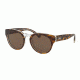 Ralph RA5227 Sunglasses 162973-50 - Tort / Crystal Frame, Dark Brown Solid Lenses