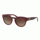 Ralph RA5227 Sunglasses 163213-50 - Berry/tort Frame, Dk Brown Gradient Lenses