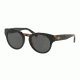 Ralph RA5227 Sunglasses 316487-50 - Black/Tort Frame, Grey Solid Lenses