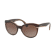 Ralph RA5238 Single Vision Prescription Sunglasses RA5238-1697T5-55 - Lens Diameter 55 mm, Frame Color Brown-Beige
