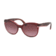 Ralph RA5238 Single Vision Prescription Sunglasses, 55mm, Burgundy Violet, RA5238-16988H-55-SV