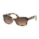 Ralph RA5239 Single Vision Prescription Sunglasses, 54mm, Yellow Tortoise, RA5239-167213-54-SV