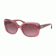 Ralph RA5241 Sunglasses 56808H-55 - Shiny Fuxia Glitter Frame, Dark Violet Gradient Lenses