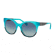 Ralph RA5246 Prescription Sunglasses, 55mm, Top Blue/Opal Azure, RA5246-57204L-55-SV